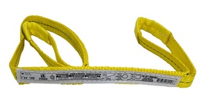 LA EE1801DWX4 1" X 4' YELLOW SLING 1-PLY POLY