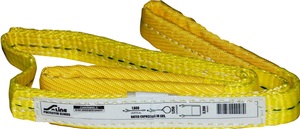 LA EE1801DWX6 1" X 6' YELLOW SLING 1-PLY POLY