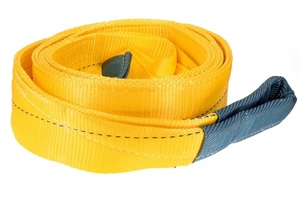 LA EE2804DWX12 4" X 12' YELLOW SLING 2-PLY POLY