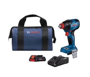 BOSCH GDX18V-1860CB15 18 V IMPACT DRIVER/WRENCH 1/4 &amp; 1/2 KIT