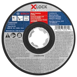 BOSCH X-LOCK 4-1/2X0.45 T1 METAL BLADE