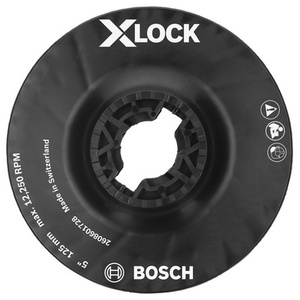 BOSCH X-LOCK 5"   MEDIUM BACKING PAD  D