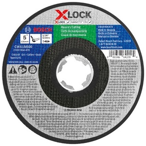 BOSCH X-LOCK 5X1/16 T1 MASONRY BLADE