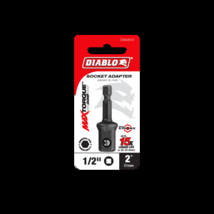 DIABLO DSA0500 1/2"SOCKET ADAPTER 2"
