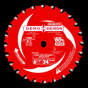 DIABLO D0624DA 6-1/2"X24T DEMO BLADE