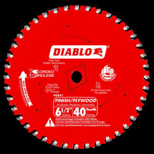 DIABLO D0641A 6-1/2 X 40 X 5/8 FINISH EA