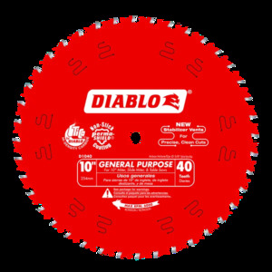 DIABLO D1040X 10"X40T GEN PURPOSE MITER