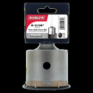 DIABLO DMAPLCC1070 2-11/16" SDS+ CORE CT