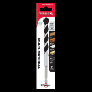 DIABLO DMAMM1120 1/2X4X6 HEX CARBIDE BIT