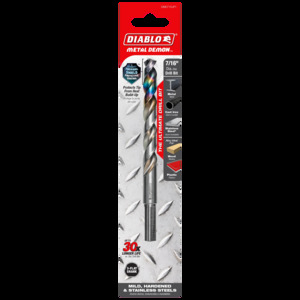 DIABLO DMD716JP1 7/16" METAL DRILL BIT FOR MILD, HARDENED