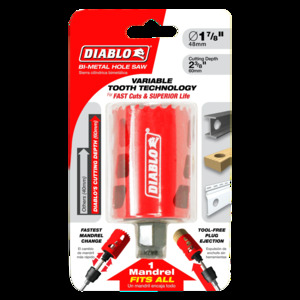 DIABLO DHS1875 1-7/8" HOLE SAW