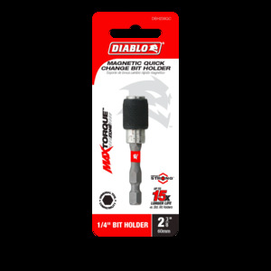 DIABLO DBH238QC 2-3/8 QUIK-CHNG BITHOLDR