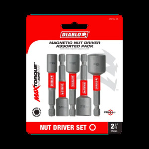 DIABLO DNTSL-S5 5PK ASS'T  NUTSETTER