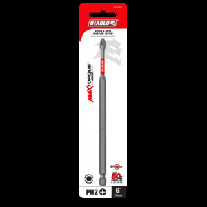 DIABLO DPH26P1 PH2 INSERT BIT 6"