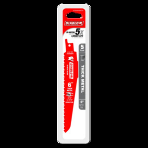 DIABLO DS0608BFD5 5PK 6"THICK METAL BLD