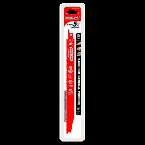 DIABLO DS0914AFC5 5PK  9" 10/14TPI FLUSH