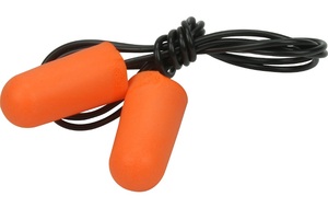 PIP 267-HPF210C MEGA BULLET CORDED EAR PLUGS - ORANGE/BLACK
