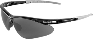 SAFETY GLASSES DARK GRAY - STINGER BH633AF -ANTI-FOG