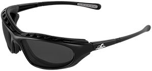 SAFETY GLASSES DARK SMOKE - STEELHEAD BH1363AF - ANTI-FOG