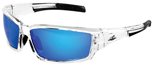 SAFETY GLASSES BLUE - MAKI  BH1419AF  - ANTI-FOG