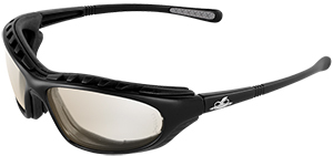 SAFETY GLASSES SMOKE - STEELHEAD BH1366AF - ANTI-FOG