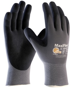 PIP 34-846(SM) MAXIFLEX ENDURANCE NYLON GRAY/BLACK MICROFOAM GRIP HAND, MICRO DOT PALM
