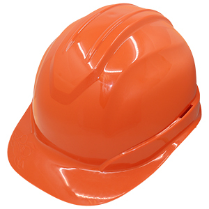 BULLHEAD SAFETY HARD HAT - CAP STYLE - ORANGE - UNVENTED