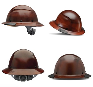 LIFT HDF-15NG FULL BRIM HARD HAT - BROWN - FIBER REINFORCED RESIN