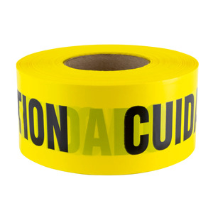 YELLOW "CAUTION" TAPE 3" X 1000' ROLL