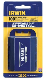 IRWIN BI METAL BLADES 100 PACK