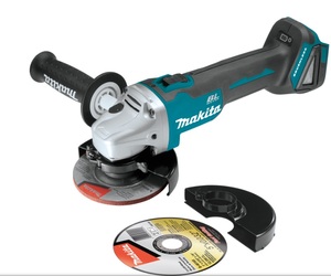 MAKITA LXT XAG04Z GRINDER CORDLESS 4-1/2 IN./5 IN. CUT-OFF/ANGLE **BARETOOL**