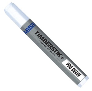 MARKAL 080380 TIMBERSTIK PRO GRADE LUMBER CRAYON - WHITE