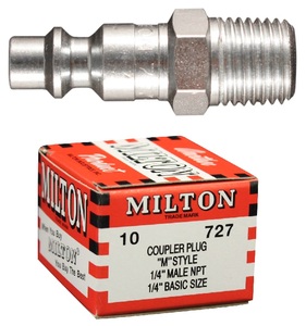 AIR #727 1/4" MALE 1/4 PLUG