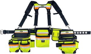 HI-VIS 3 BAG RIG #55185-HVOY BELT