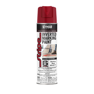 SEYMOUR 20-671 SAFETY RED CONST.PAINT 6-SERIES WATER BASED