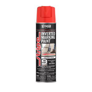 SEYMOUR 20-954 FLO RED CONST PAINT 9-SERIES SOLVENT BASED
