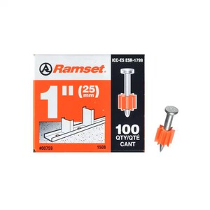 RAMSET #1508 1" DRIVE PIN