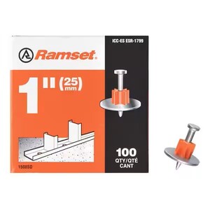 RAMSET #1508-SD 1" PIN W/WASHER