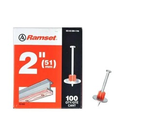 RAMSET #1514-SD 2" PIN W/WASHER