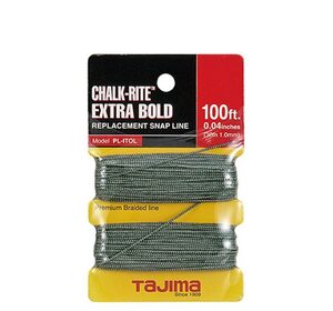TAJIMA CHALKRITE 100FT BOLD BRAID