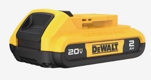 DEWALT DCB203 20V MAX 2.0 AH BATTERY PAK