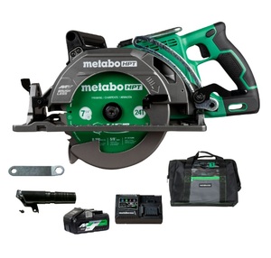 METABO HPT C3607DWA 36V MULTIVOLT 7-1/4 INCH REAR HANDLE CIRCULAR SAW KIT