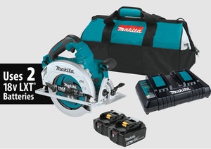 MAKITA LXT XSR01PT 36V (18V X2)  7-1/4" CIRCULAR SAW KIT (5.0AH)