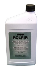 ROLAIR SYNTHETIC  BLEND OIL - PUMP - 1 LITER