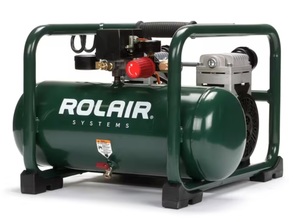 ROLAIR JC20 2HP SINGLE TANK OILLESS 3GL