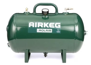 ROLAIR AIRKEGPLUS 10G HOR. ASME AIR KEG