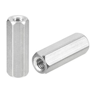 1/2"-13XW11/16"XL1 3/4" ZN COUPLING