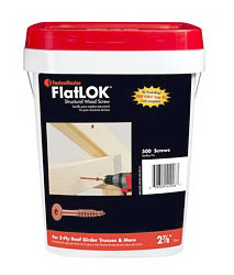 FLATLOK 2-7/8"STRUCT. WOOD