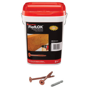 FLATLOK 3-1/2"STRUCT. WOOD