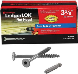LEDGERLOK 3-5/8" HD WOOD SCREW